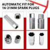 GRANDI 3 PCS Car Spark Plug Socket Wrench, 5/8" 13/16"