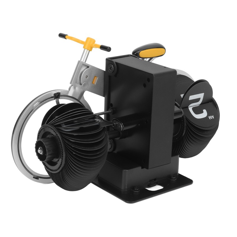 Bicycle Flip Clock Creative Automatic Flip Down Clock Desktop Stress