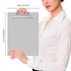 Mimorou 8 Pcs Metal Clipboard Heavy Duty Aluminum Clipboards 12