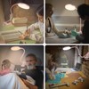 iFalarila Reading Light with Remote, LED Desk Lamp Clip on