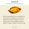Earth Story Amber 8g piece smooth
