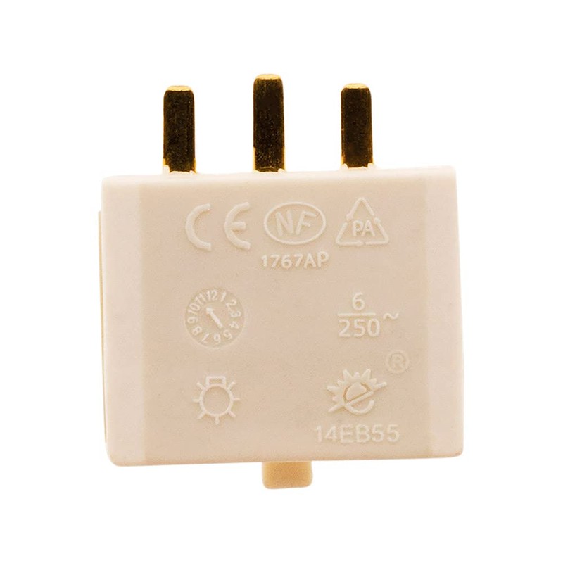 Fiche DCL 2P+T pour boite applique & point de centre