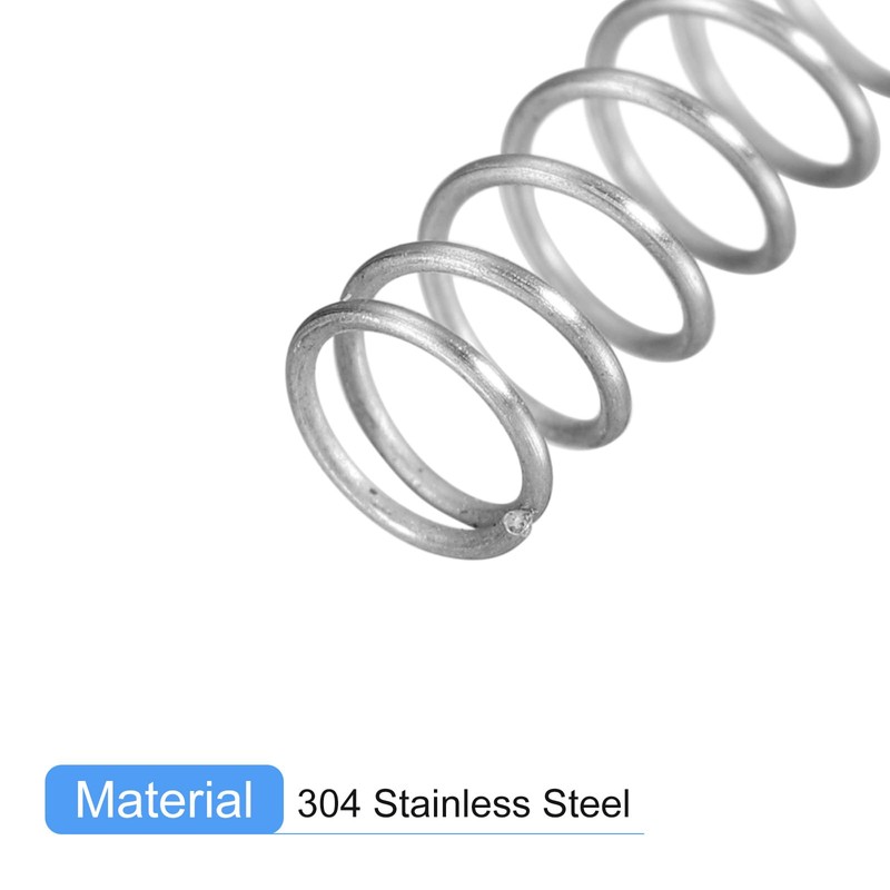 QUARKZMAN Pack of 5 Compression Spring 304 Stainless Steel Compression