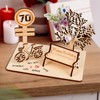 I LOVE MOM Money Gift Birthday Wood, Bicycle Gift, DIY