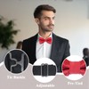 AidShunn Bow Tie for Men, Adjustable Formal Neck Bowtie Men's