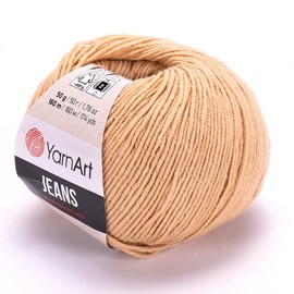Yarn Art Jeans Yarn 160m, Soft Cotton Amigurumi Doll Animal 50g Knitting Crochet (07)