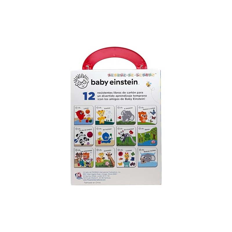 Baby Einstein - Mi Primera Biblioteca - 12 Libros de