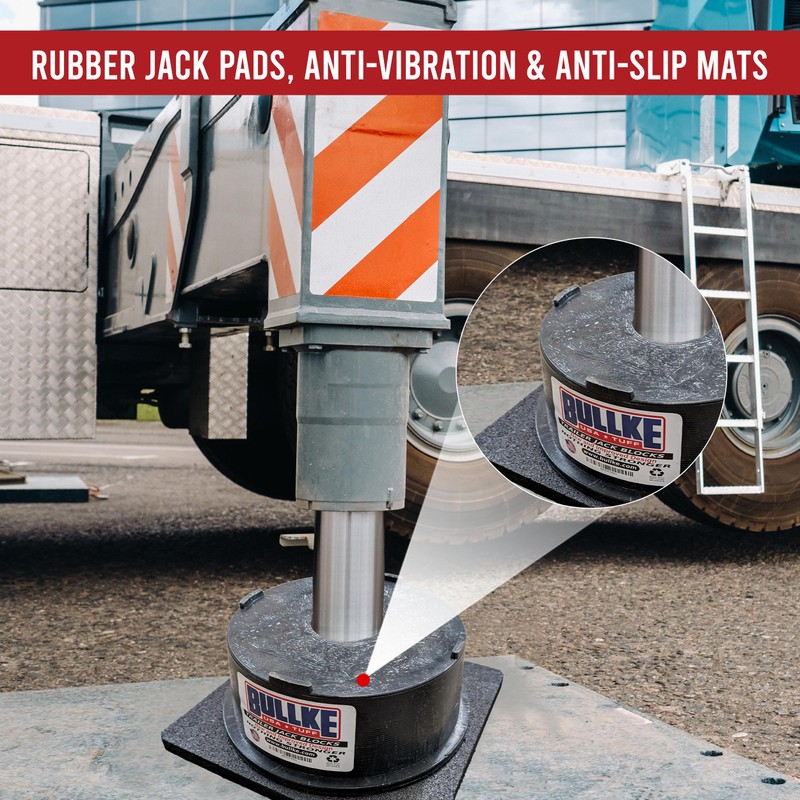 USA Made RV Leveling Jack Flex Pads 9" – Heavy-Duty