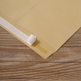 Tanshuqin 9" x 12" Self-Seal Catalog Envelopes Anti Tear Recycled Kraft Envelopes for Invitation Cards, Organizing and Storage, Pictures, Photos, Documents (100 PCS)