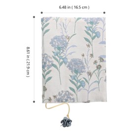 Tofficu Ornamental Book Cover Decorative Printing Book Cover Diary Cloth Cover Protector
