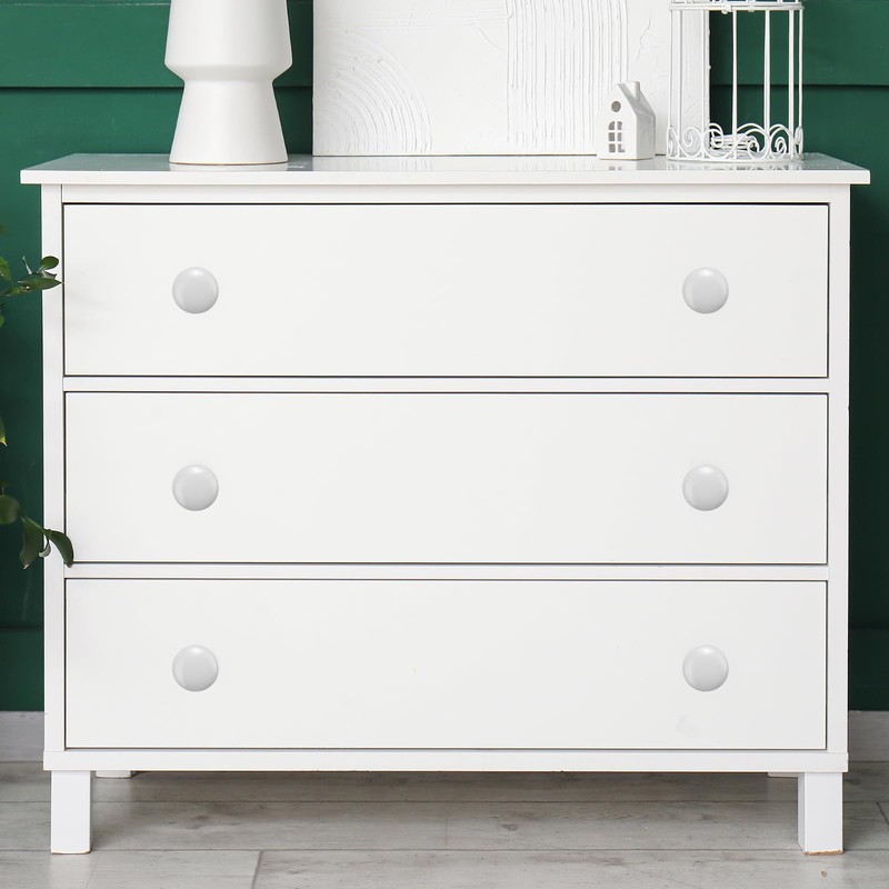 PATIKIL 1-3/8 Inch Knobs, 8 Pcs Round Drawer Dresser Knobs