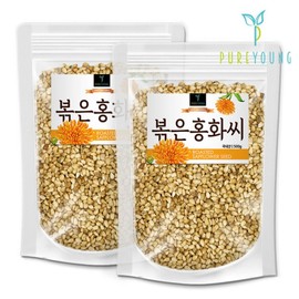 Domestic roasted safflower seeds 500g+500g safflower seeds / 국산 볶은 홍화씨 500g+500g 홍화자