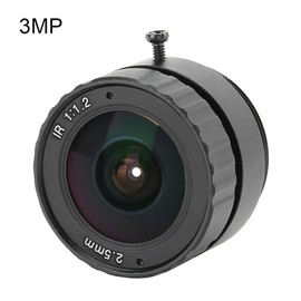 CCTV Fixed Lens 3MP Mount 2.5mm CS FixedNonZoom Lens for CCTV DSLR