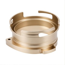 54mm Espresso Dosing Funnel Compatible with Breville 8 Series Machines | Premium Aluminum Alloy | Fits Models 878, 875, 810, 870, 840 | Anti-Dust Design | Easy to Clean (Gold)