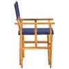 Benicabaly Comfortable Seating Solution with Folding Director's Chairs, Solid Acacia