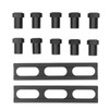 Bench Dog Set Aluminium Alloy High Strength Woodworking Planing Stop