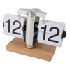 Retro Digital Flip Down Clock Flip Desk Clock Mechanical Battery
