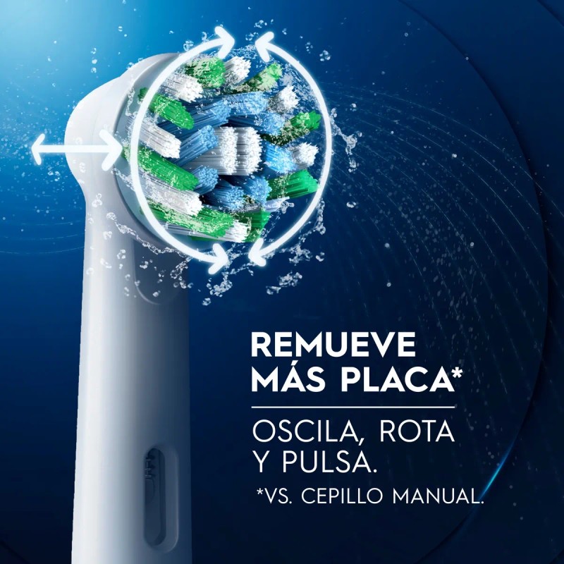 Cepillo Dientes Eléctrico Oral Pro Series Cabezal Redondo Advanced Clean