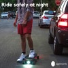 Eggboards Luces LED para monopatín bajo – Luces de longboard