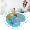 Learning Number Board Toy Educational Silicone Number Puzzle Board for