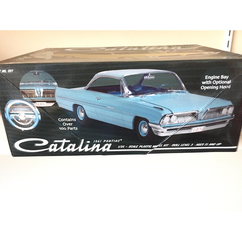 Moebius 1217 1961 Pontiac Catalina Model Car Kit