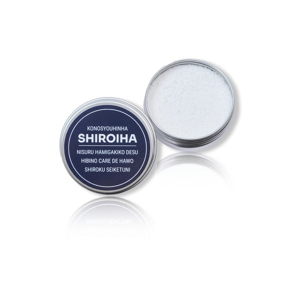 SHIROIHA Whitening Toothpaste, Natural Apatite, Lactic Acid Bacteria, Powder, Paste, Contents: 0.6 oz (18 g) (Approx. 1 Month Supply)