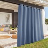 RYB HOME Outdoor Patio Curtains Waterproof - Room Darkening Energy