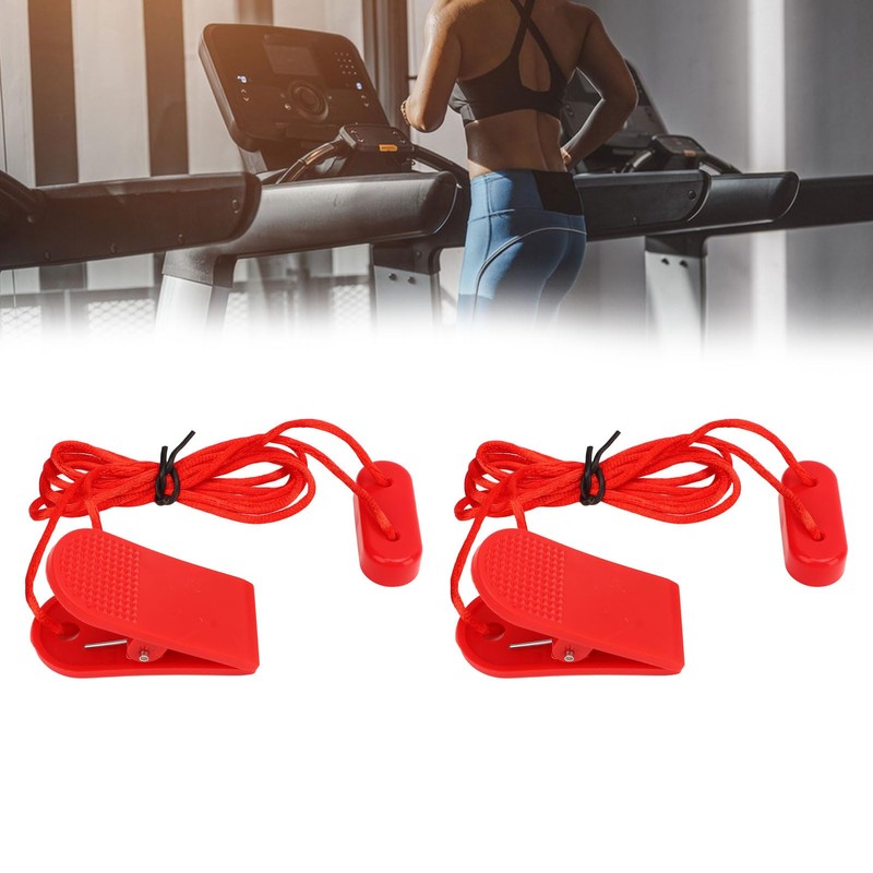 Pack of 2 Treadmill Safety Keys, Treadmill Universal Safety Key