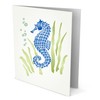 Seahorse Stencil - 19 x 21.5cm (L) - Reusable Sea