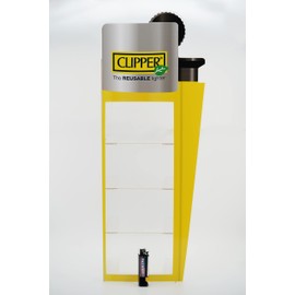 Bundle - 2 Items - Original Clipper 4 Story Stand Displays Full Size Clipper Lighters and Patriot Disposable Lighter!