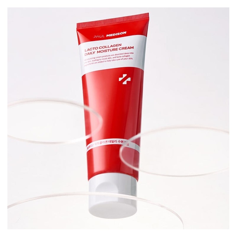 Paul Medison Lactocollagen Daily Moisturizing Cream 155ml, 5 Foam Cleansing