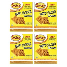 Savory Saltine Seasoning, 1.4 Ounce, Sweet Bar-B-Q, 4 Pack