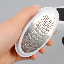 Handle-type, egg-shaped foot exfoliator, foot care tool, foot care, dead skin care, heel care, foot care, foot accessories, hygiene care each 2ea