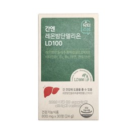 [Individual recognition for liver health] Doctor review Liver Lemon Balm Dandelion LD100, 1 box, 30 tablets / [간건강 개별인정]닥터리뷰 간엔 레몬밤단델리온 LD100, 1박스, 30정