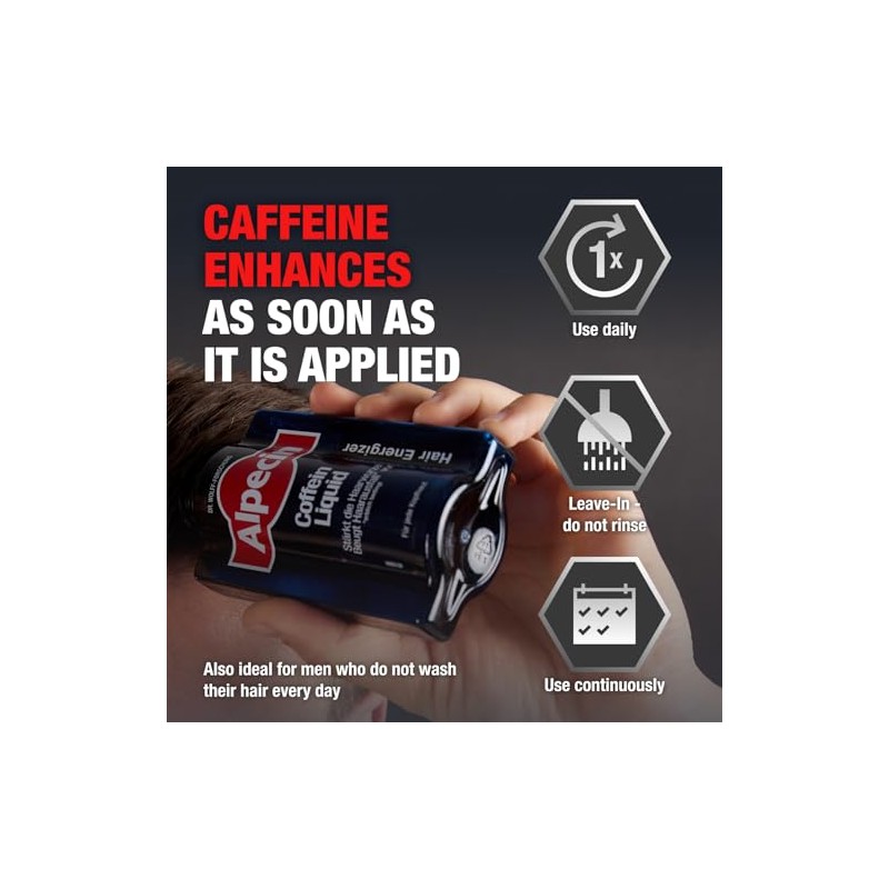 Alpecin Caffeine Liquid Hair Energizer, 200ml