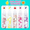 Expressions 10pc Roll On Lip Gloss Set with Carrying Case,