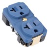 DP‑1G Audiophile Pure Copper Duplex Socket 20A 125V Copper 24k