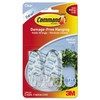 Clear Medium Hooks - 2 Pack