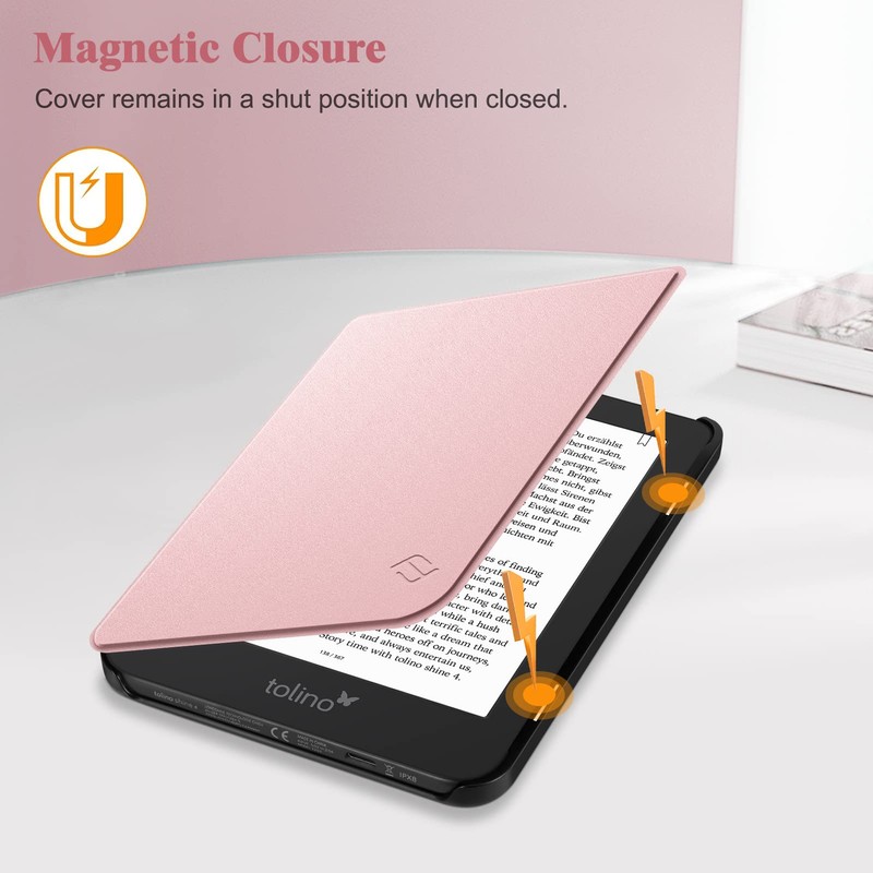 Fintie Case for Tolino Shine Color/Shine 5/4 & Kobo Clara