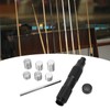 6Pcs Pool Cue Weight Screw Stainless Steel and Aluminum Pool