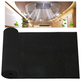 RV A/C Filters Replacement 40 x 16 x 0.4 Inch RV Air Conditioner Replacement Filter Can Cut to Fit Air Conditioner Filters for AC Filter Replace Accessories, Black