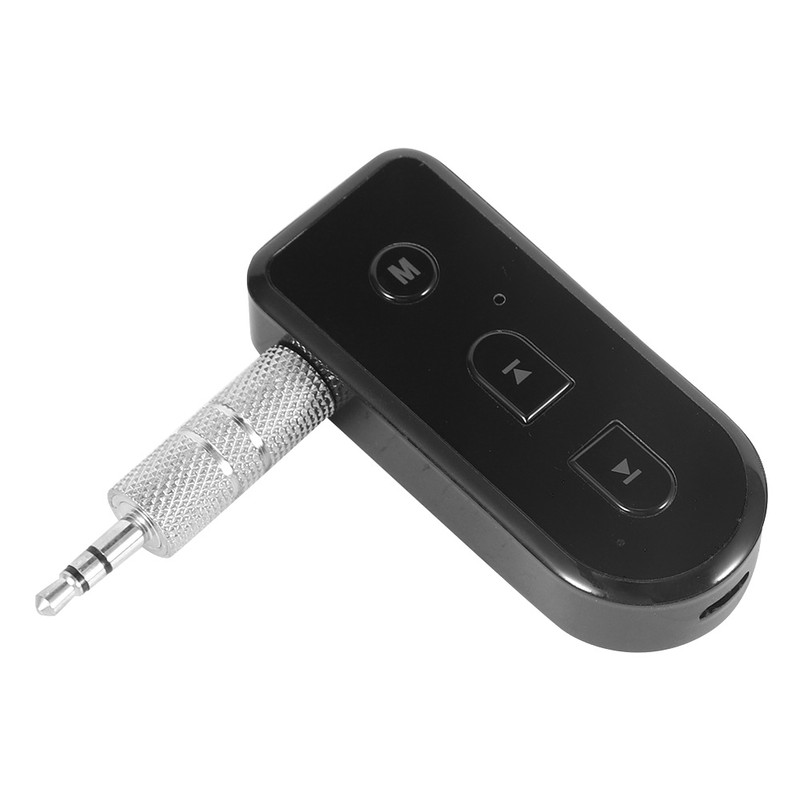 Wireless Bluetooth Audio Receiver Car 3.5mm Aux Jack Music Adapter