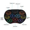 Electronic Drum Pad Portable Colored Hand Rolled Adult Beginner Percussion