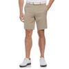 PGA TOUR Men's Golf Expandable Waistband Flat Front Short, Chinchilla,