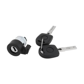 OTOTEC Ignition Lock Cylinder with 2 Keys 3B0905855C Compatible with VW Bora, Golf 4 and Passat 3B