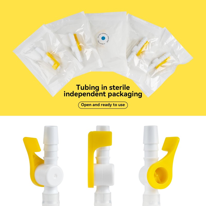 Catheter Valve 5 Pack – Sterile, Single-Use Urine Drainage Valves
