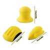 Zliger Hand Sanding Block, Pack of 3 Sanding Block with
