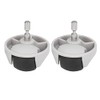 2Pcs Front Wheel Caster Assembly for Roborock Sweeper Universal Wheel
