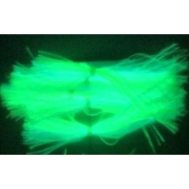 BASS BOSS BAIT COMPANY MORE, NEW GLOW-IN-THE DARK PRO LINE BASS BOSS BAIT CO. SKIRTS - CHOOSE FROM MENU - WHITE-CHART-BLUE