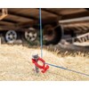 Aluminum Ground Anchors, 12-Pack Heavy-Duty Screw Stakes